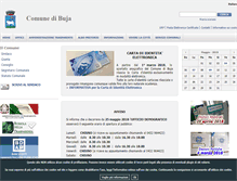 Tablet Screenshot of comune.buja.ud.it